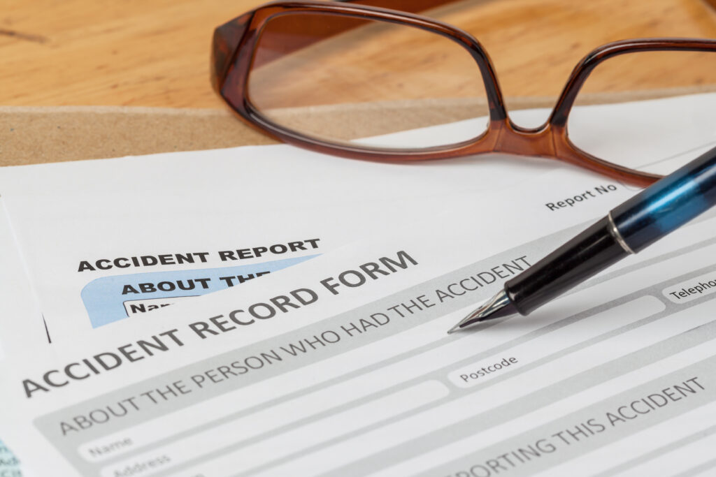 Accident Record Form